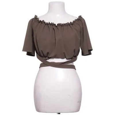 Crop top (Green) from New Look Elastane, Polyester