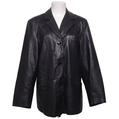 Blazer en cuir (Noir) de Rock'n Blue Acétate, Cuir, Nylon