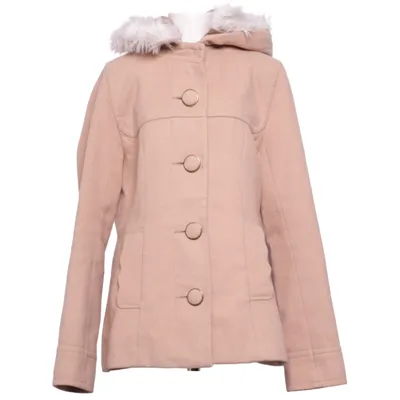 Manteau (Beige) de Liz Lisa Acrylique, Polyester, Polyuréthane, Viscose
