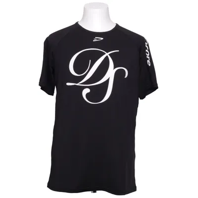T-shirt (Black, White) from Dcore Elastane, Polyester