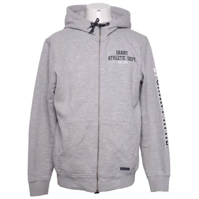 Kapuzenpullover (Grau) von Grant Baumwolle, Polyester