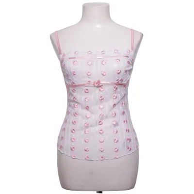 Pajama top (White, Pink) from Miriale Elastane, Polyamide, Polyester