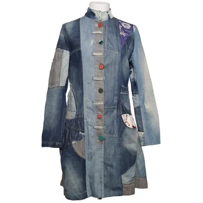 Kappa (Blå, Flerfärgad) från Desigual Bomull, Polyester