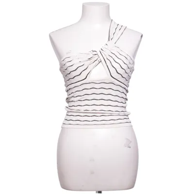Crop top (Beige, Zwart) van GiorGia Viscose