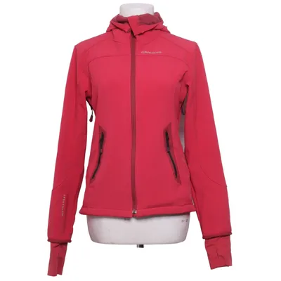 Softshell jacket (Rood) van Oxylane Elastaan, Polyester, Polyurethaan