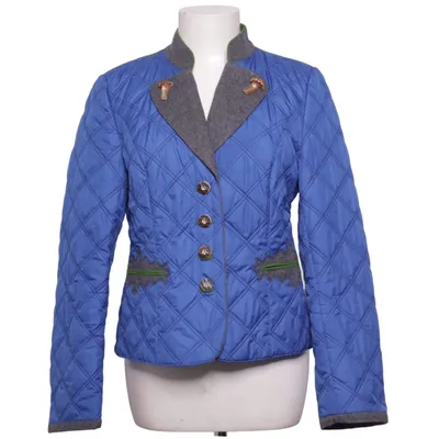 Jacke (Blau, Grau, Grün) von H. Moser Polyester, Viskose