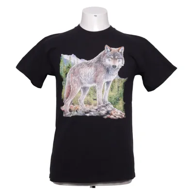 T-shirt (Svart) från Fruit of the Loom Bomull