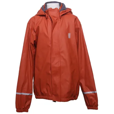 Rain jacket (Orange) from LEGO Wear Polyester, Polyurethane