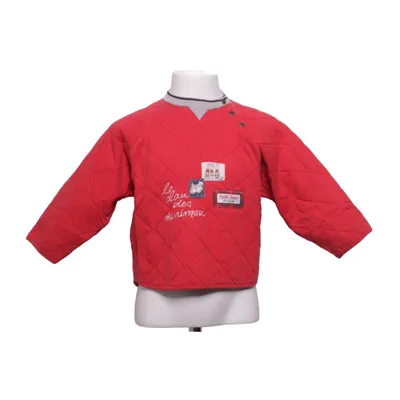 Sweatshirt (Red, Gray) from New Man Cotton, Polyester