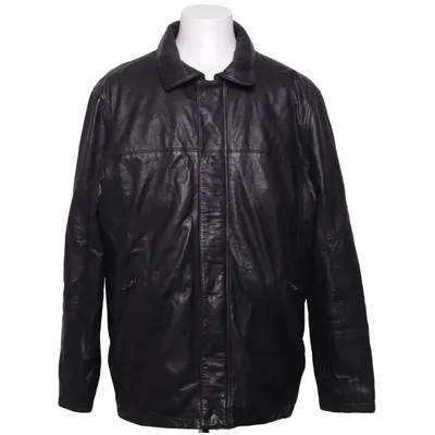 Läderjacka (Svart) från Garant Skinn, Polyester, Ull