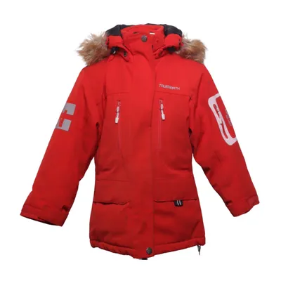 Skijakke (Rød) fra True North Polyester