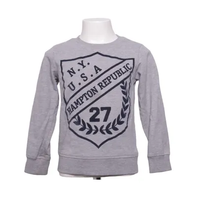 Sweatshirt (Gris) de Hampton Republic Coton, Polyester