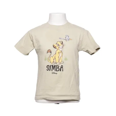 T-shirt (Beige, Multicolored) from Zara Cotton, Elastane