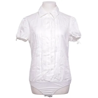 Korte mouwen shirt (Wit) van Malvin Katoen, Elastaan, Polyamide
