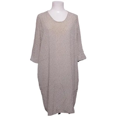 Robe (Beige, Noir) de Custommade Élasthane, Soie