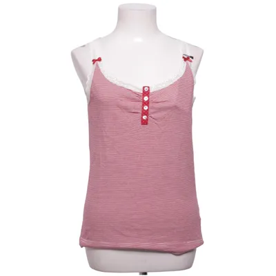 Tank Top (Red, White) from Flash Cotton, Elastane