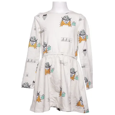 Dress (Beige, Multicolored) from Raspberry Republic Elastane, Organic cotton
