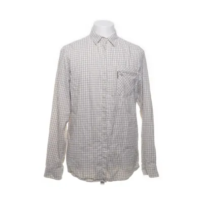 Skjorta (Vit, Flerfärgad) från Brokared Bomull, Elastan, Polyester