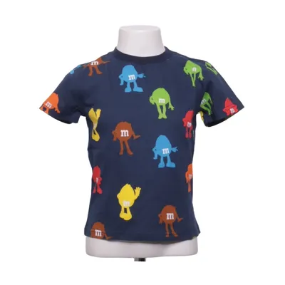 T-shirt (Blue, Multicolored) from M&M's Cotton