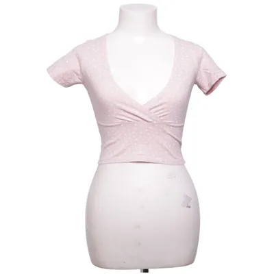 Crop top (Rosa) från Brandy Melville Bomull, Elastan