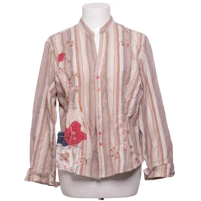 Bluse (Beige, Flerfarvet) fra Per Una x Marks & Spencer Bomuld