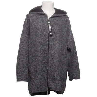 Capuchon sweater (Grijs) van Impress Elastaan, Viscose