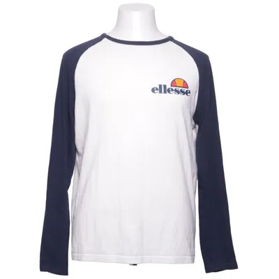 Baseball T-shirt (White, Blue) from Ellesse Cotton