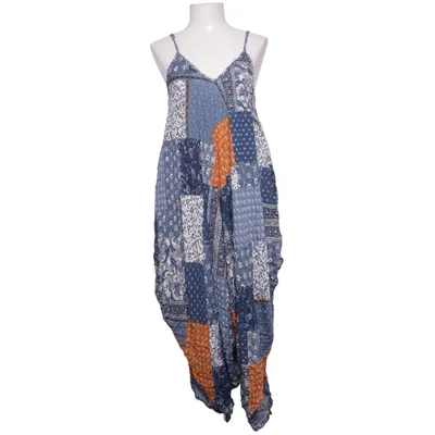 Jumpsuit (Blauw, Wit, Bruin) van Qed London Viscose