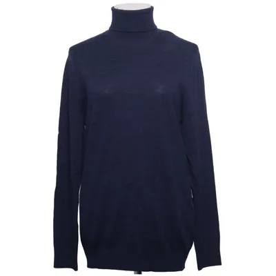 Pul à col roulé (Bleu) de D+LJ Laine de mouton