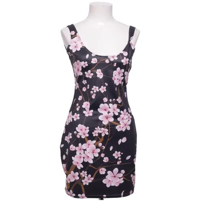 Jurk (Zwart, Roze, Bruin) van Blackmilk Elastaan, Polyester