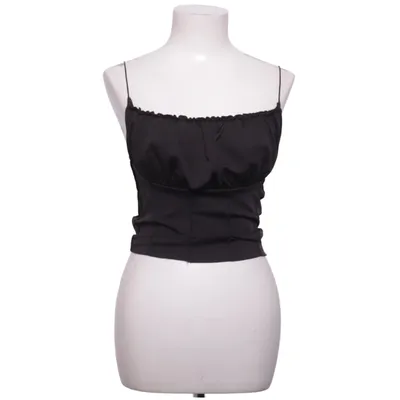 Crop top (Noir) de Cropp Élasthane, Polyester