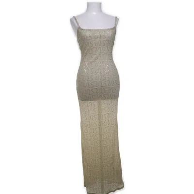 Dress (ASOS DESIGN square neck cami sequin midi dress) from ASOS Design