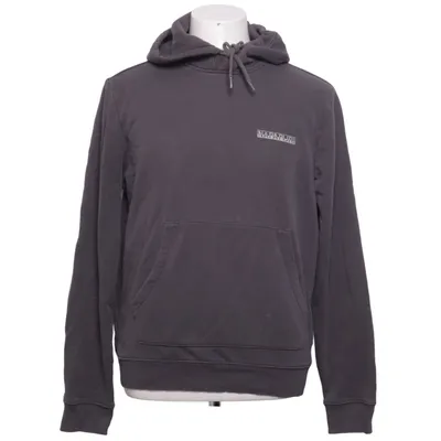 Hoodie (Gray) from Napapijri Cotton, Elastane, Polyester
