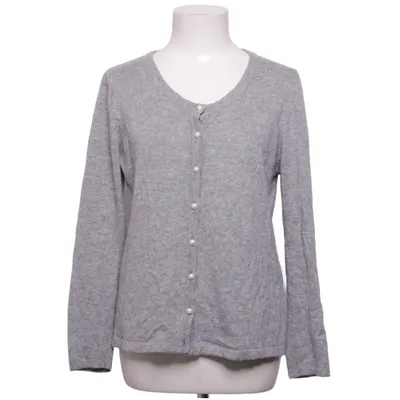 Cardigan (Gray) from Ted Nicol Acrylic, Angora, Polyamide, Polyester, Viscose