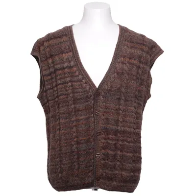 Gilet (Marron, Multicolore)