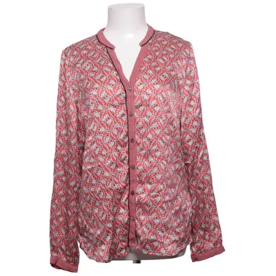 Blouse (Rood, Wit, Zwart) van PBO Elastaan, Zijde, Viscose