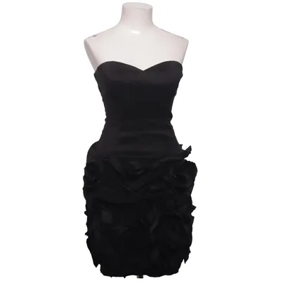 Cocktailkleid (Schwarz) von Akac Ecou Elasthan, Polyamid, Polyester