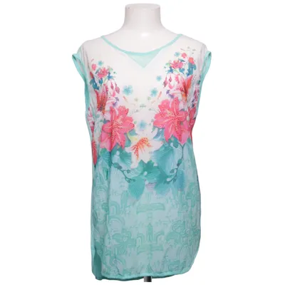 Top (Green, Multicolored) from AmbitionFly Elastane, Viscose