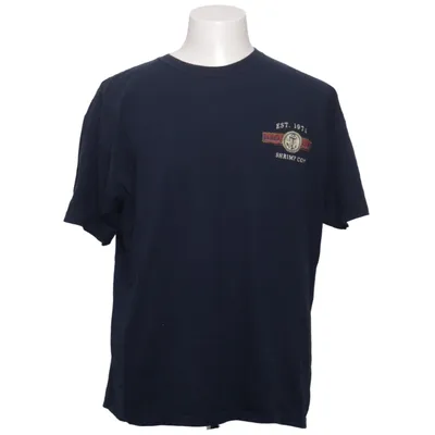 T-shirt (Blauw) van Bubba Gump Katoen