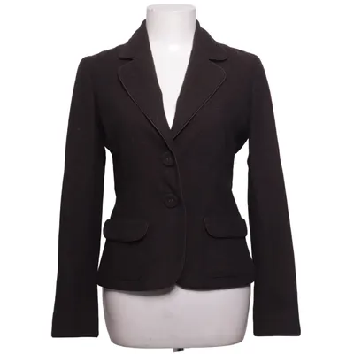 Blazer (Bruin) van H&M Katoen, Polyester, Zijde, Viscose, Wol