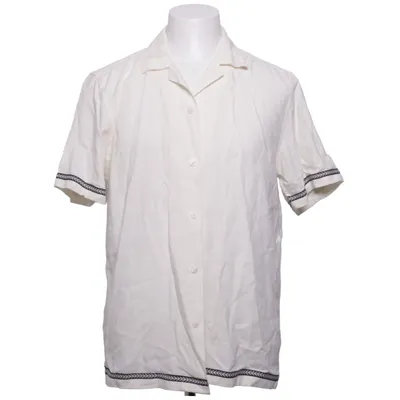 Korte mouwen shirt (Wit) van Lindbergh Linnen, Viscose