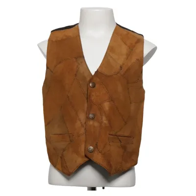 Gilet en cuir (Marron) de John Meredith Cuir