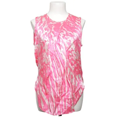 Top (Roze, Wit) van By Malene Birger Zijde