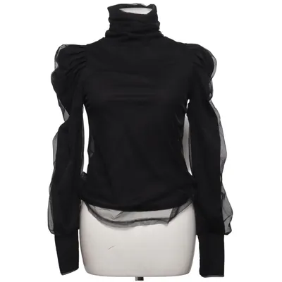 Pul à col roulé (Noir) de Blond Hour Coton, Élasthane, Polyester