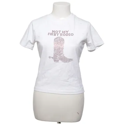 T-shirt (Blanc) de Silk Road Coton, Polyester recyclé