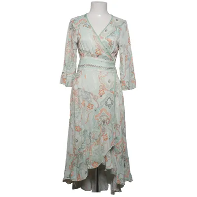 Slå-om-kjole (Grøn, Orange, Flerfarvet) fra Odd Molly Viscose