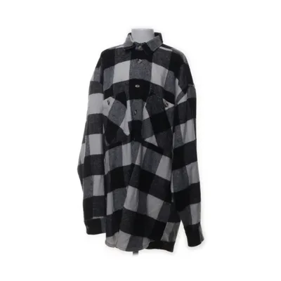 Chemise en flanelle (Noir, Blanc) de Jinglers Acrylique, Polyester, Laine