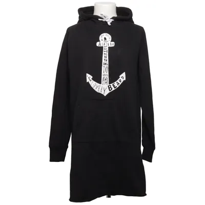 Robe à capuche (Noir) de Marine Scandinavian Sportswear Coton, Polyester