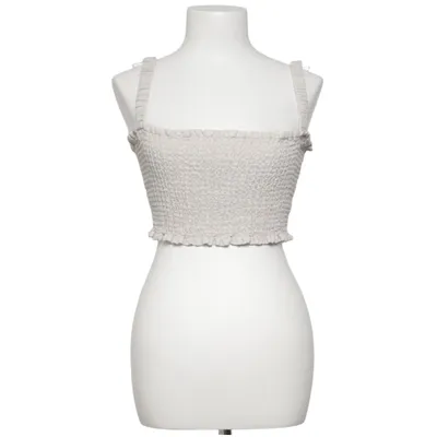 Crop top (Beige) from Reformation Linen