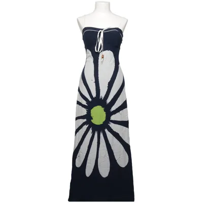 Maxi jurk (Blauw, Wit, Groen) van Favori Polyester